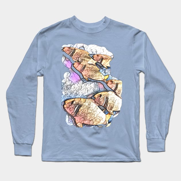 FISHES Long Sleeve T-Shirt by IKIosifelli